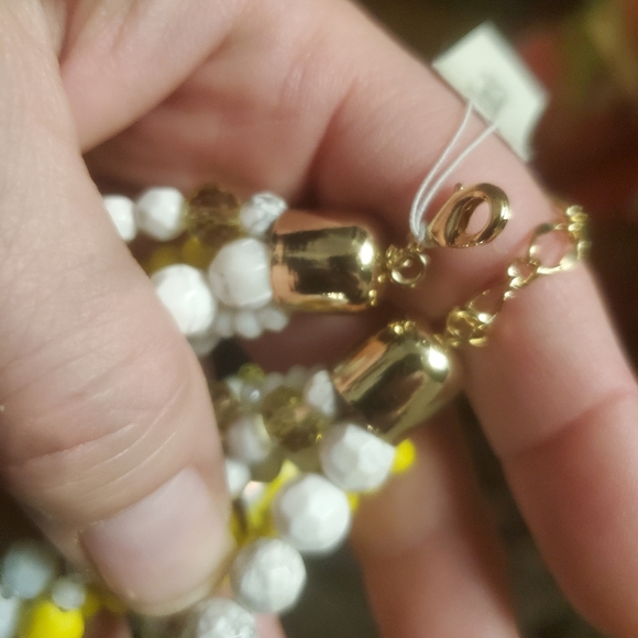 NWT Dillard's Twisted Multi Strand Beaded Necklace. - Picture 14 of 16